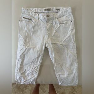 Calvin Klein Men Jeans white